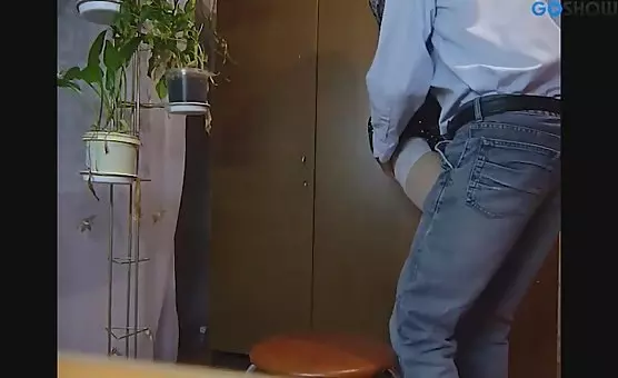 Roomie Stocks Blowjobs, Fucks Cock Sucking