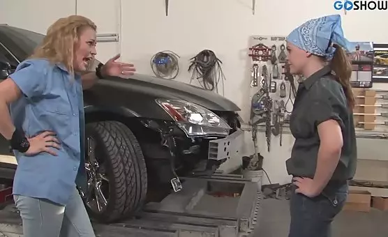 When You Have A Wrecked Car, Enjoy Lesbian Mechanic Sex
